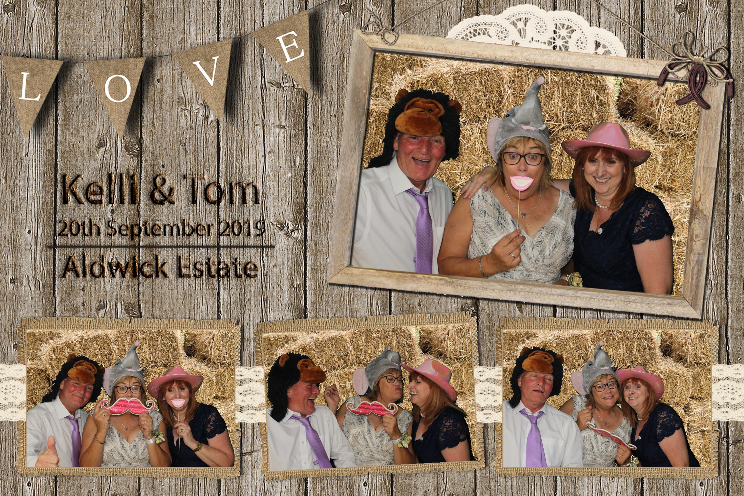Kelli & Tom's Wedding | View more photos from the event at images.mobile-photo-booth.com/u/MobilePhotoBoothUK/Kelli-Toms-Wedding
